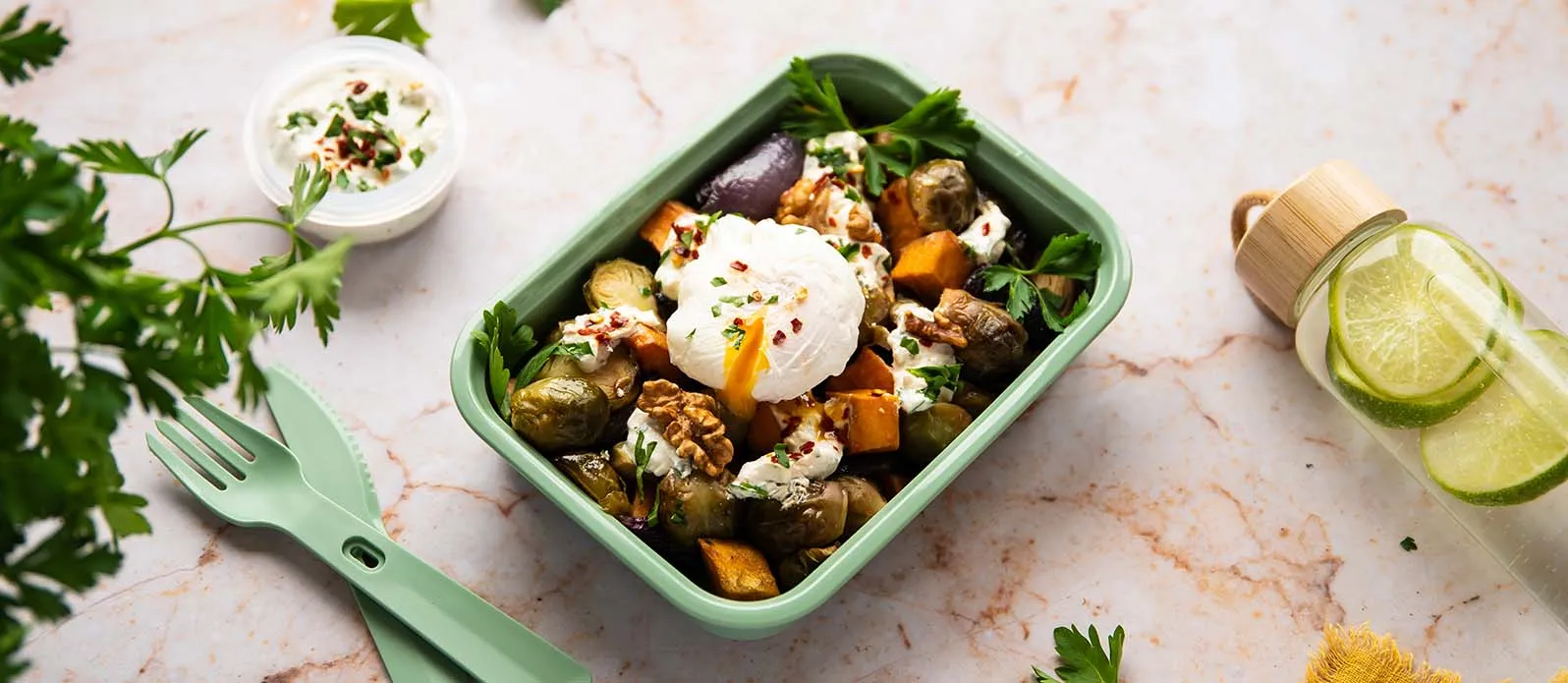 Verdure arrosto con salsa alla feta