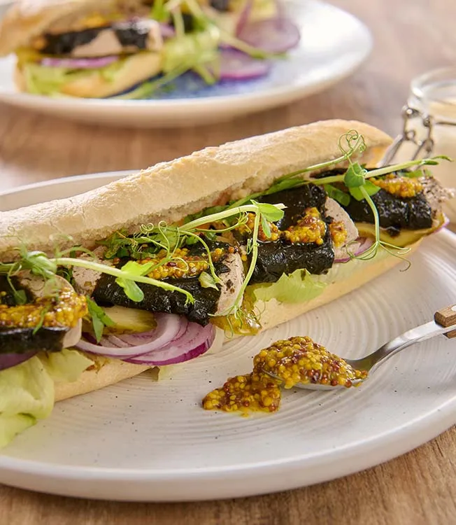 Panino svedese con tofu in stile aringa