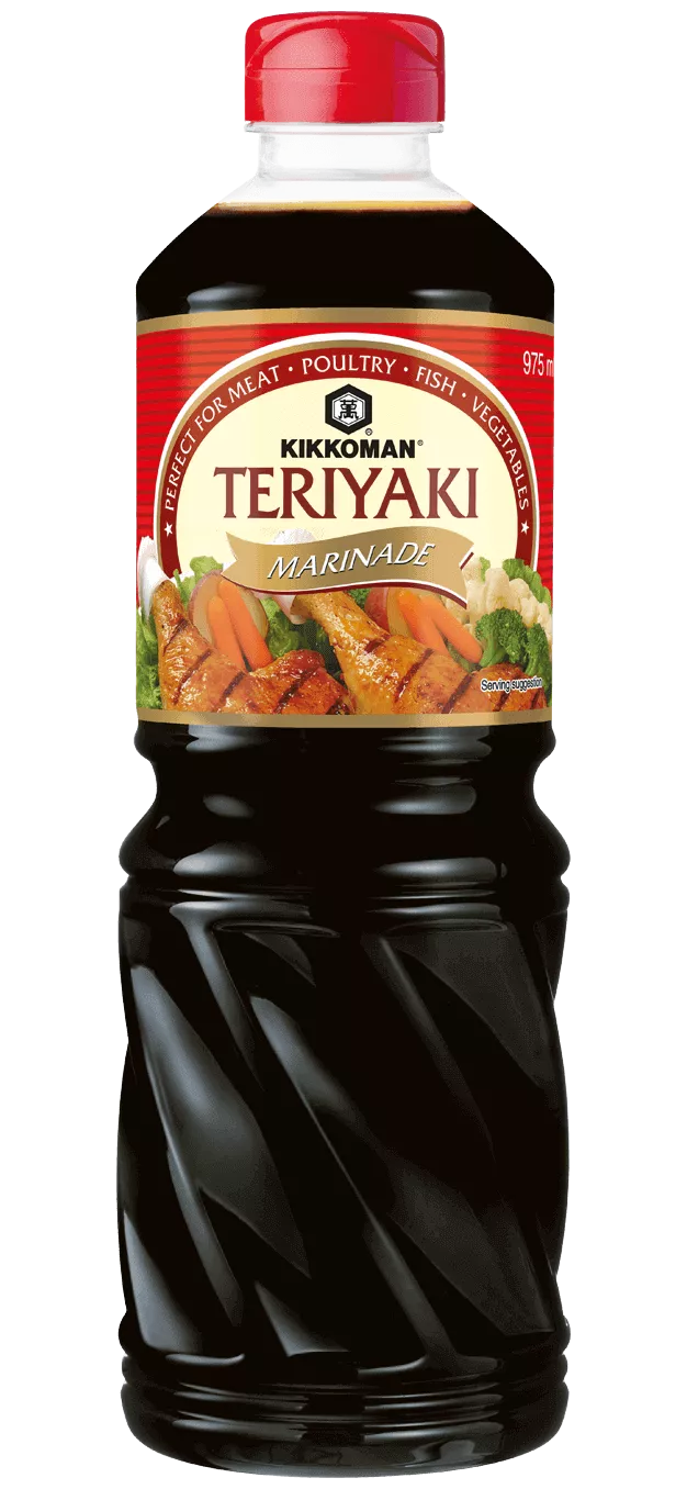 Salsa Teriyaki Marinata Kikkoman PET da 975 ml
