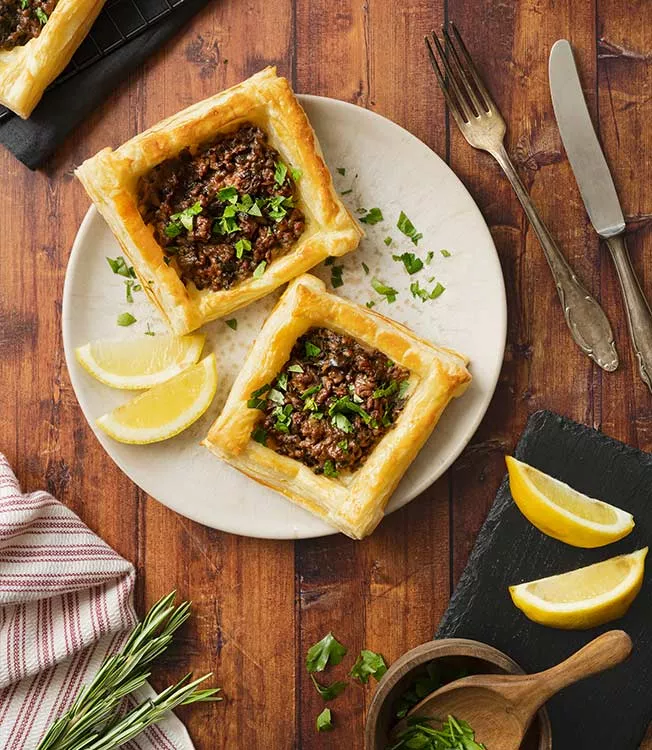 Tortino di carne in stile giapponese