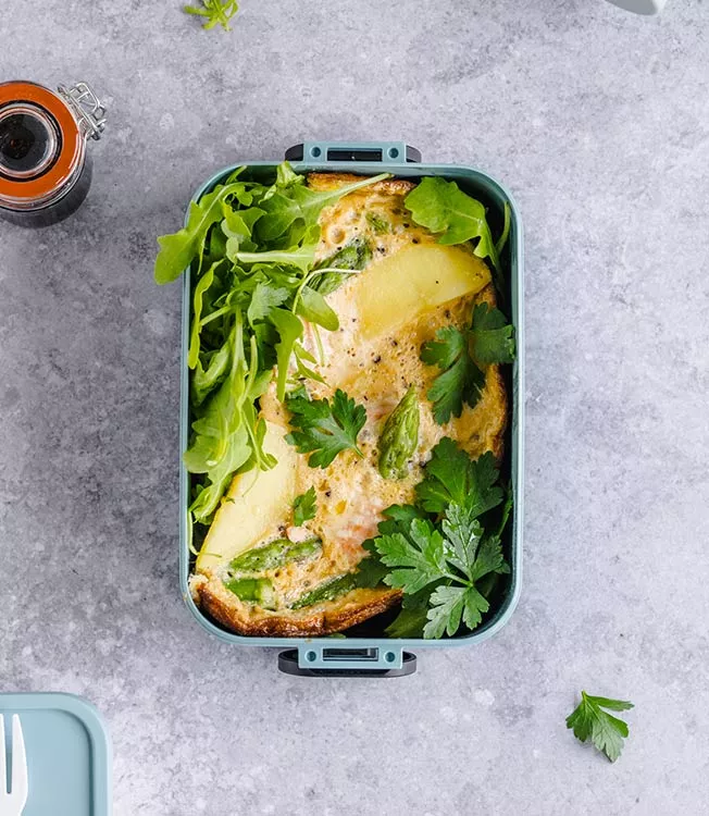 Frittata di Salmone in stile spagnolo