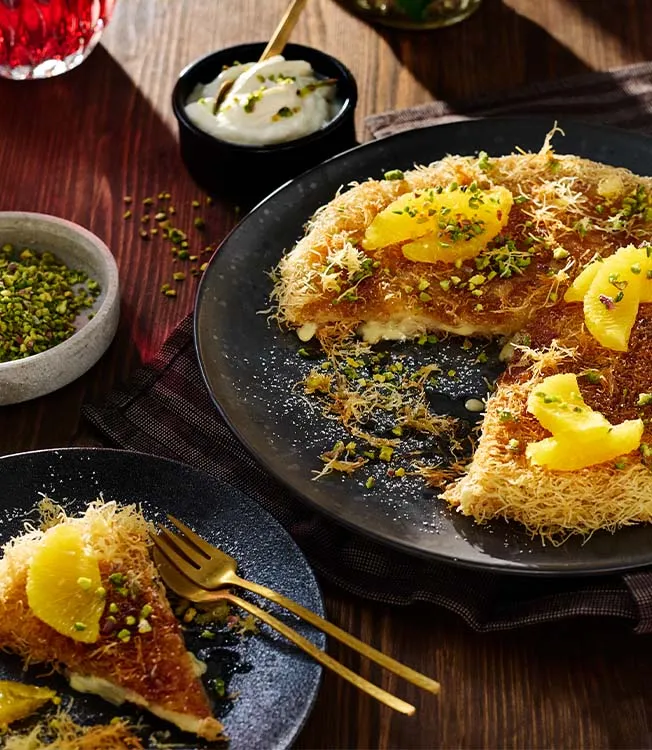 Künefe - dessert turco al formaggio