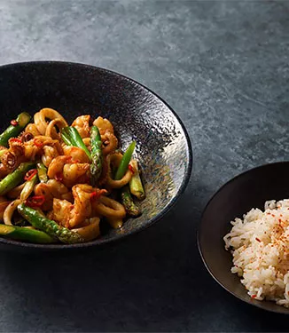 Frutti di mare al wok