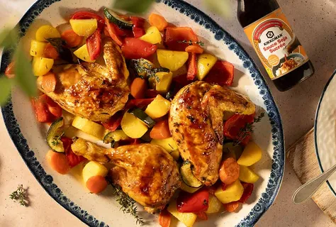 Pollo arrosto con erbe di Provenza e soia