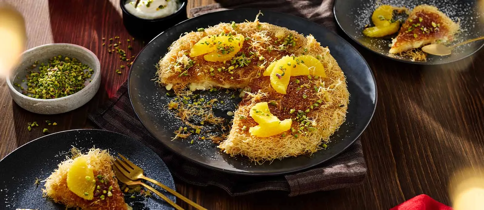 Künefe - dessert turco al formaggio