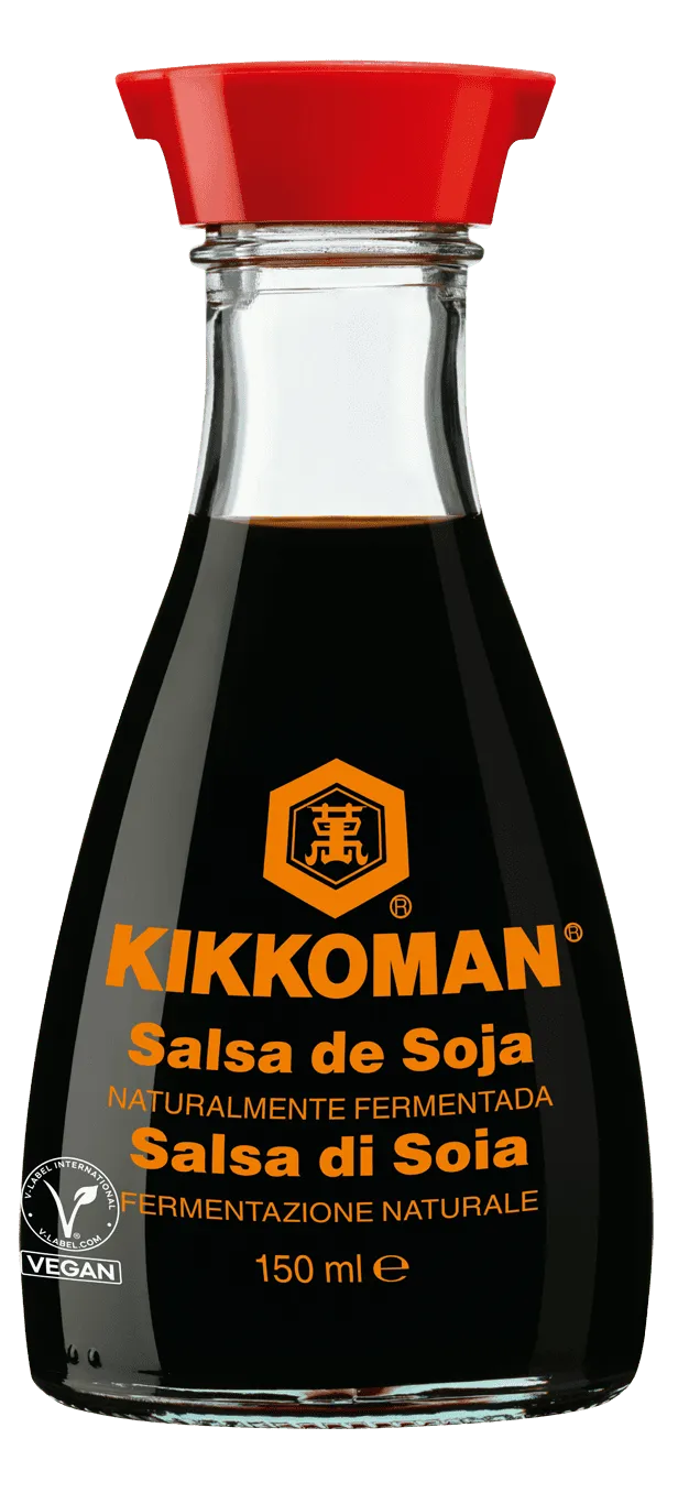 Salsa di Soia a Fermentazione Naturale Kikkoman Dispenser da 150 ml