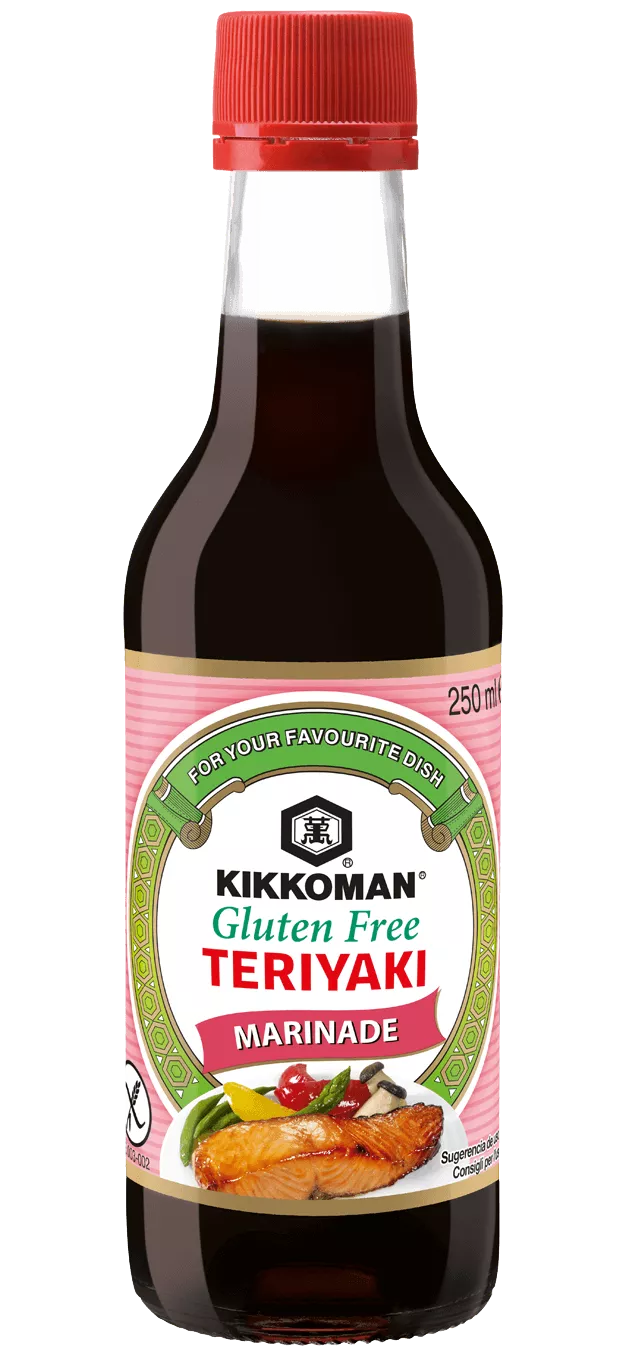 Teriyaki Marinata Senza Glutine Kikkoman Bottiglietta da 250 ml