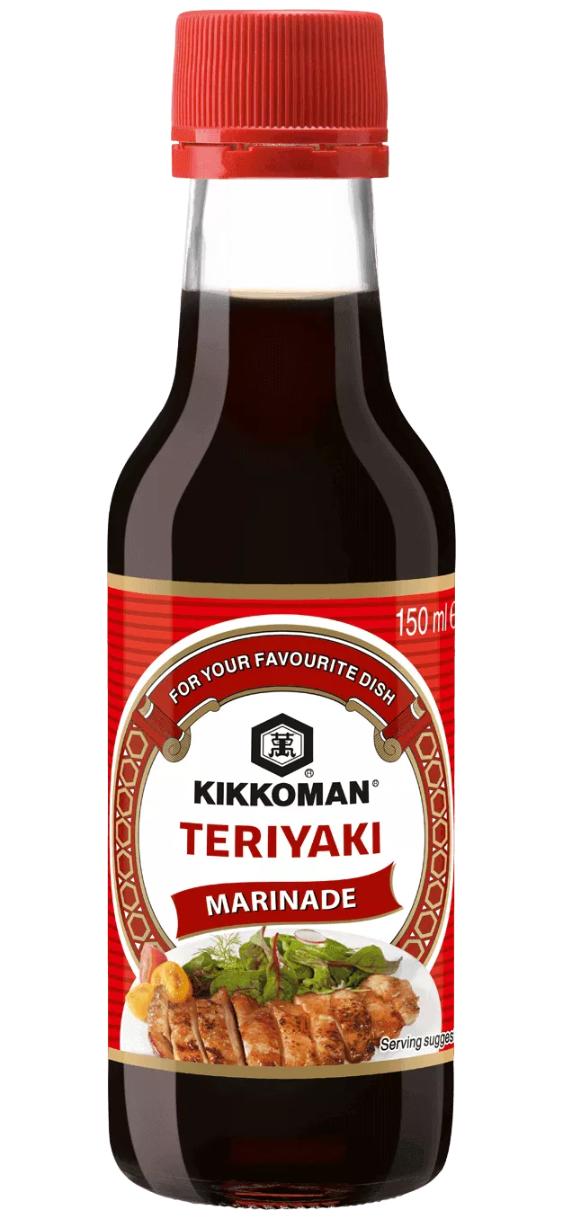 Salsa Teriyaki Marinata Kikkoman Bottiglietta da 150 ml