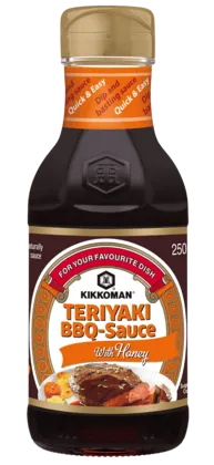 Salsa Teriyaki BBQ con Miele Kikkoman