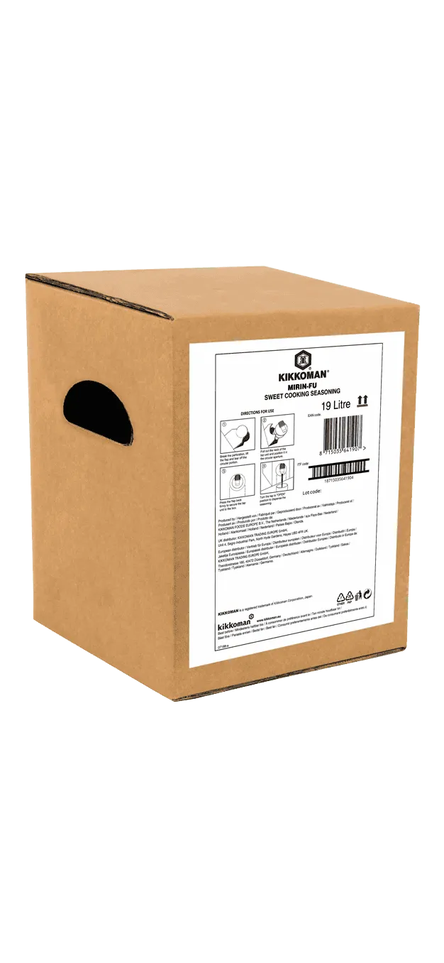 Condimento Dolce da Cucina in Stile Mirin Kikkoman Cartone da 19 L