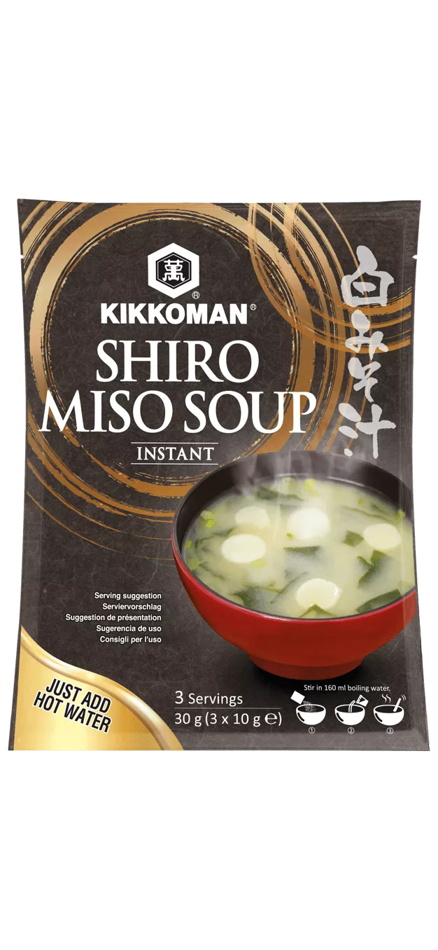 Zuppa pronta di Shiro Miso (bianco) Kikkoman 10 g x 3