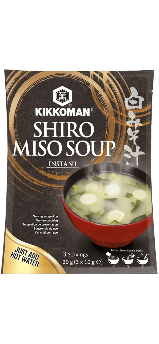 Zuppa pronta di Shiro Miso (bianco) Kikkoman 10 g x 3