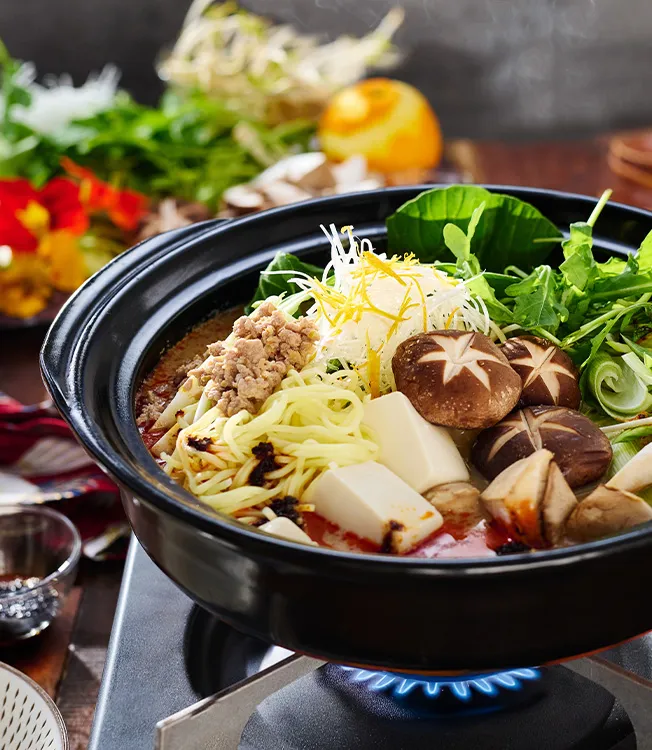Hot Pot Dandan al Latte di Soia