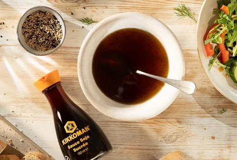 Vinaigrette alla soia dolce e sesamo