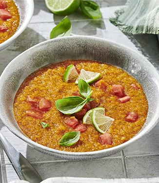 Gazpacho di lime e anguria