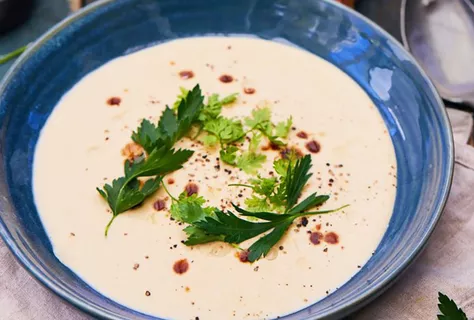 Vellutata di verdure bianca