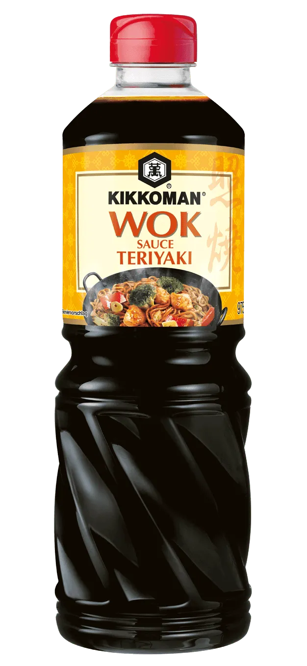 Salsa Wok - Teriyaki Kikkoman PET da 975 ml
