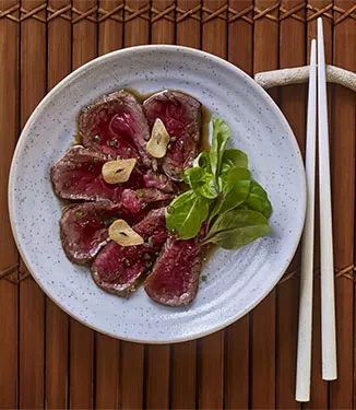 Succoso filetto di manzo in salsa di soia dolce