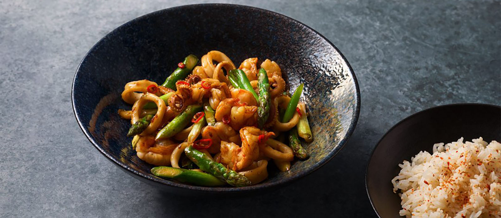 Frutti di mare al wok